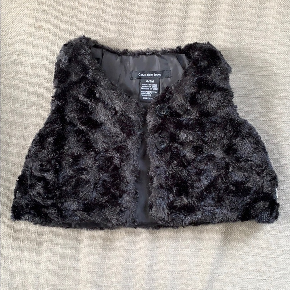 Faux Fur Vest for Baby